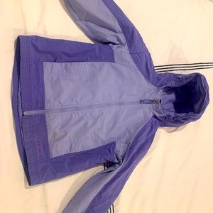 Purple LL Bean Kids Rain Coat Size 6X/7